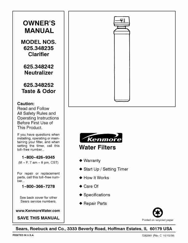 Kenmore Water Dispenser 625_348235-page_pdf